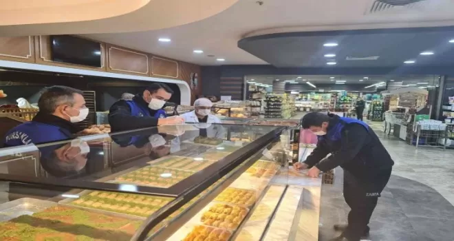 Pursaklar Belediyesinden yılbaşı öncesi sıkı denetim
