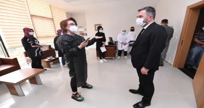Pursaklar’da belediye personeline Korona virüs aşısı
