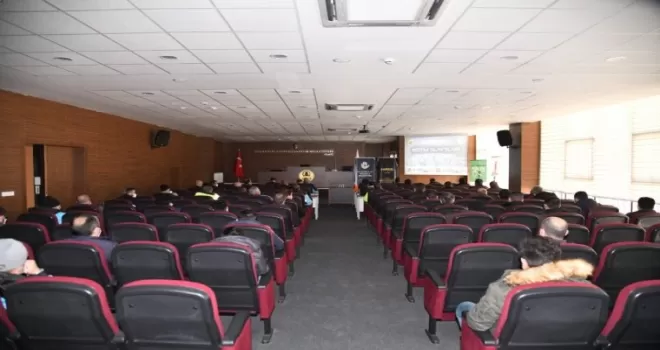 Pursaklar’da belediye personeline madde bağımlılığı semineri
