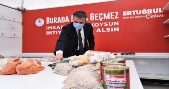 Pursaklar’da ihtiyaç sahiplerini tebessüm ettiren çadır
