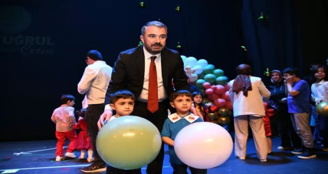 Pursaklar’da miniklerin mezuniyet heyecanı
