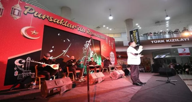 Ramazan etkinlikleri Pursaklar’a renk katıyor
