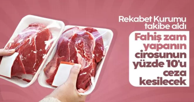 Rekabet Kurumu Başkanlığı’ndan Fahiş fiyata ceza!