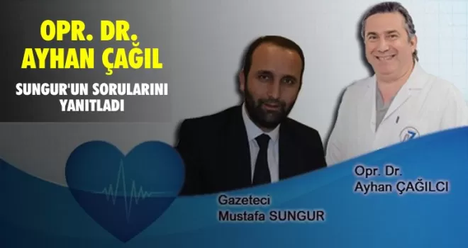 Rekortmen Dr. Ayhan Çağılcı, Sungur'un sorularını yanıtladı