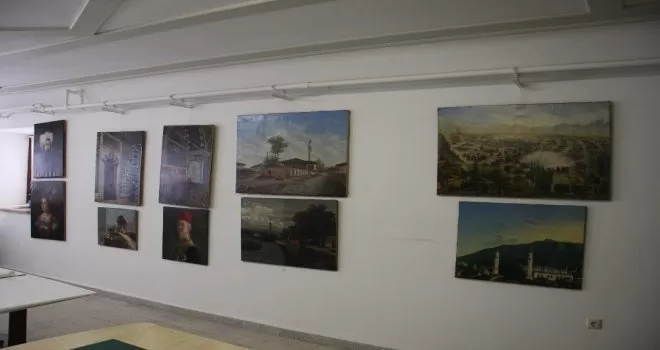 Restorasyondan geçirilen tarihi tablolar ziyaretçileriyle buluşmayı bekliyor

