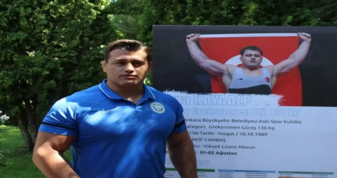 Rıza Kayaalp: “Ülkem adına sonuna kadar savaşacağım”
