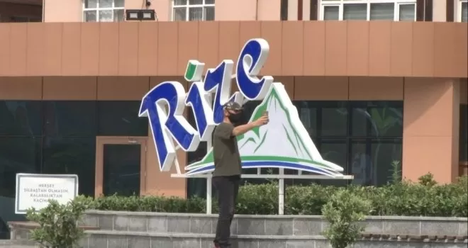 Rize’de Covid-19 salgını tedirginliği
