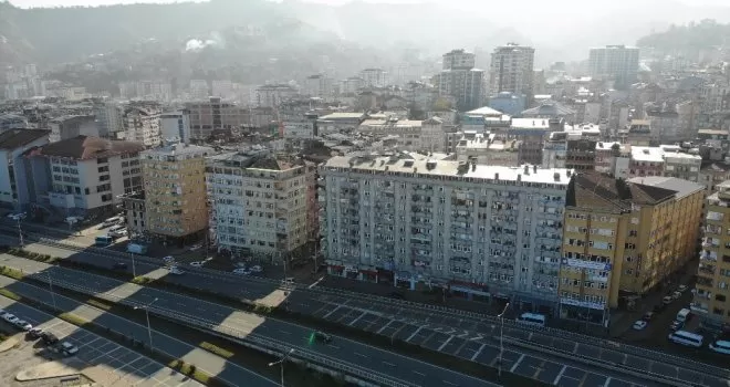 Rize’de dolgu alanındaki kentsel dönüşüm için gün sayılıyor
