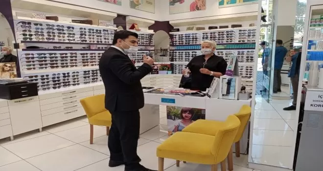 Rize’de işletmelere Covid-19 denetimi
