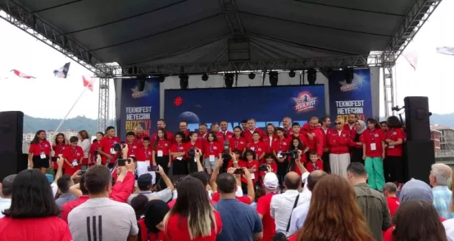 Rize’de TEKNOFEST heyecanı başladı