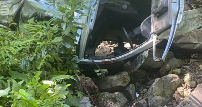 Rize’de trafik kazası: 2 ölü, 1 yaralı
