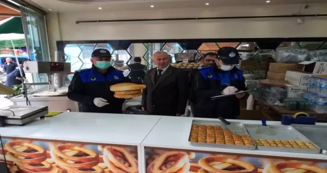 Rize’de zabıtadan Ramazan denetimi
