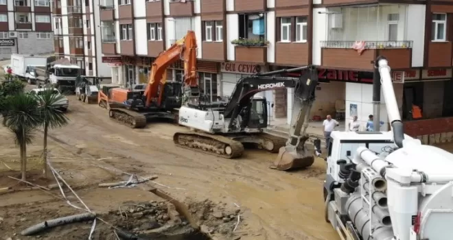 Rize’nin sel bilançosu netleşiyor!