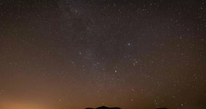 Rize’nin yükseklerinde yıldızların görsel şöleni
