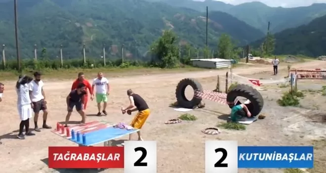 Rizeli gençler kendi Survivor’ını çekti
