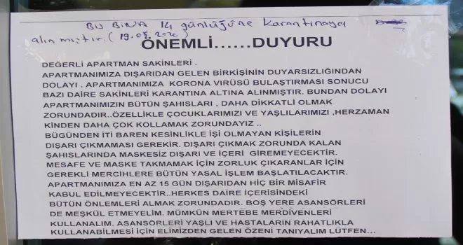 Rizeli kendi karantinasını kendisi belirledi
