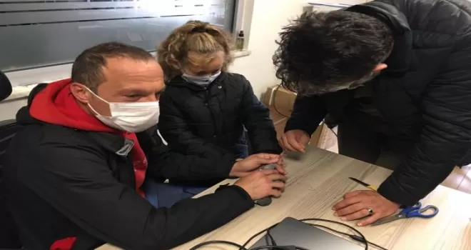 Rizeli minik Masal’ın güvercin kurtarma operasyonu
