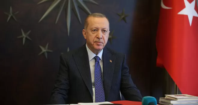 Cumhurbaşkanı Erdoğan’dan G-20 Liderler Zirvesi’ne görüntülü mesaj