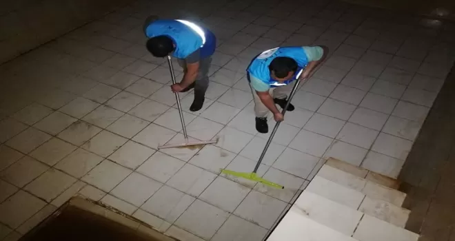 TİSKİ'den fındık ayı öncesinde depo temizliği!