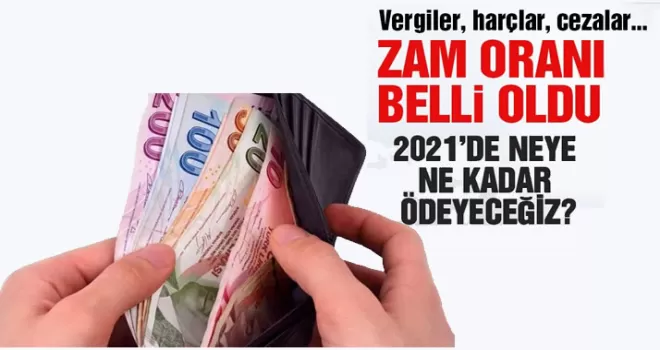 Yıl başından itibaren tüm maktu vergi cezalar yüzde 9.11 zamlanacak