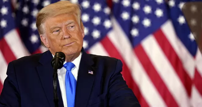 Donald Trump'tan seçimleri kazandık açıklaması!