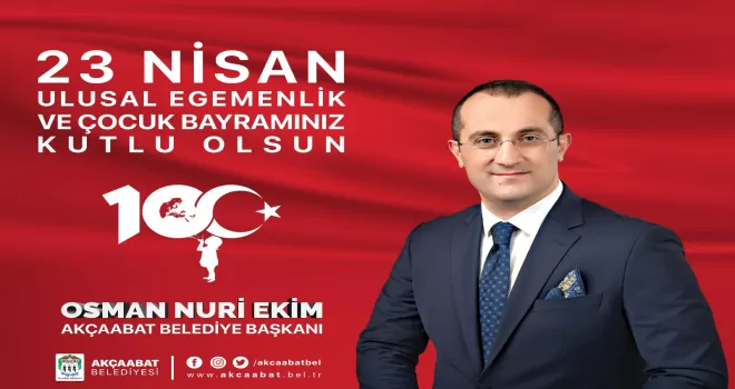 23 NİSAN MESAJI