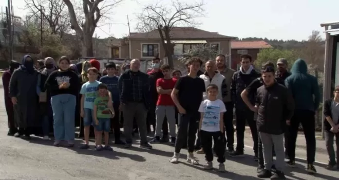 Rumelifeneri halkının otobüs tepkisi
