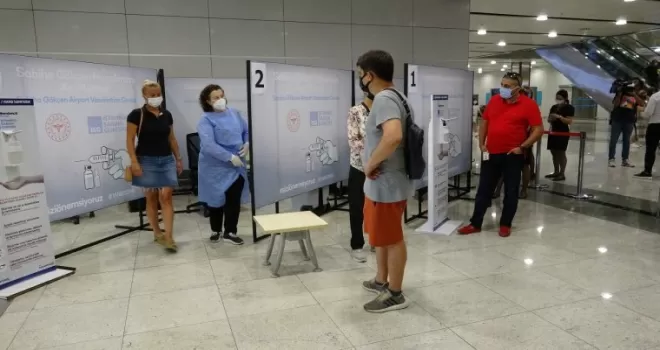 Sabiha Gökçen Havalimanı’na aşı merkezi kuruldu
