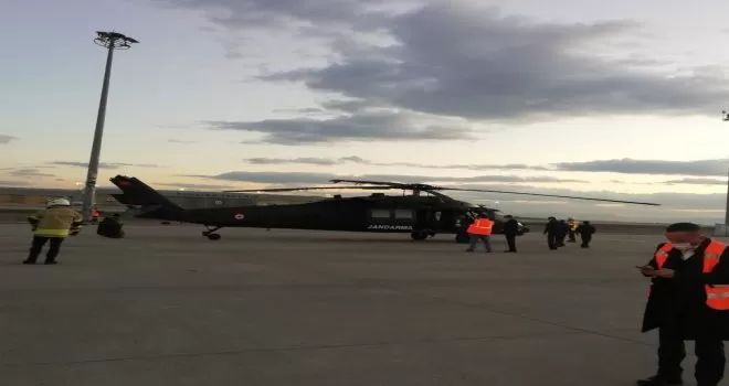 Sabiha Gökçen Havalimanı’nda askeri helikopter kazası
