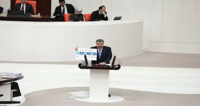 Sağlık Bakanı Koca, TBMM’de milletvekillerine bilgi verdi
