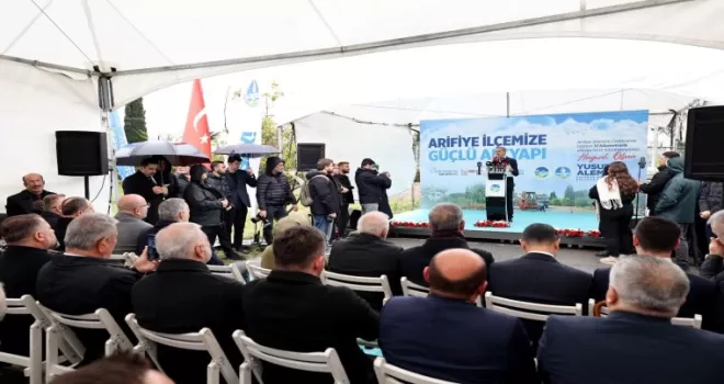 Sakarya Arifiye altyapısı için tarihi adım