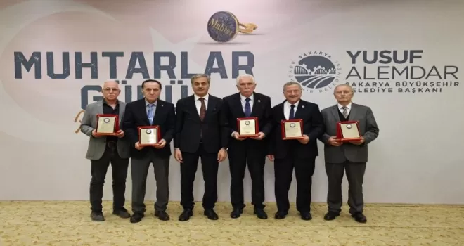 Sakarya’da Başkan Alemdar muhtarlarla buluştu