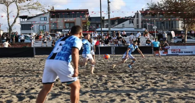 Sakarya Kocaali Sahili’nde futbol kupayla taçlandı