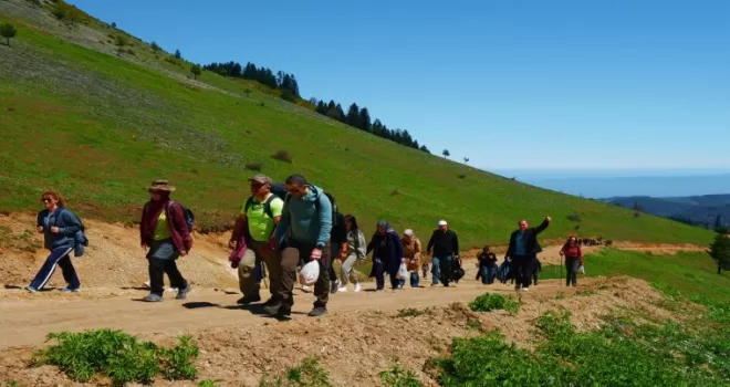 Sakarya’nın zirvesine adımladılar