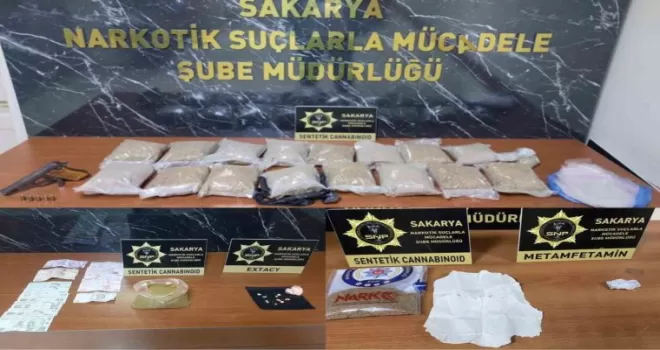 Sakarya polisinden uyuşturucu operasyonu: 20 tutuklama
