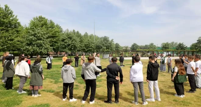 Sakaryalı minikler sanat ve doğayla buluştu