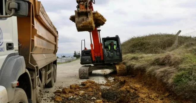 Samsun’da Derecik Mezarlığı çalışmalar başladı