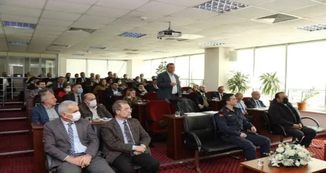 Sancaktepe`de mart ayı muhtarlar toplantısı gerçekleştirildi
