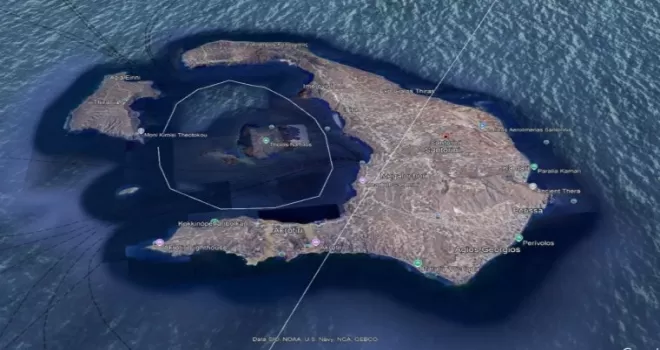 Santorini’de OHAL ilan edildi!