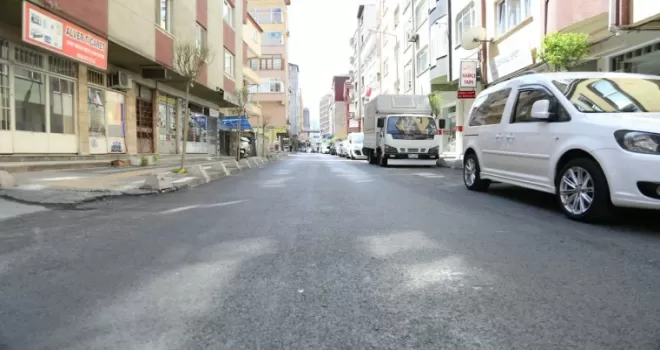 Sarıgöl Caddesi’nde yol düzenleme çalışmaları tamamlandı
