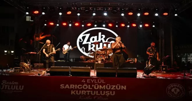 Sarıgöl’de kurtuluşun 104. yılında zakkum coşkusu