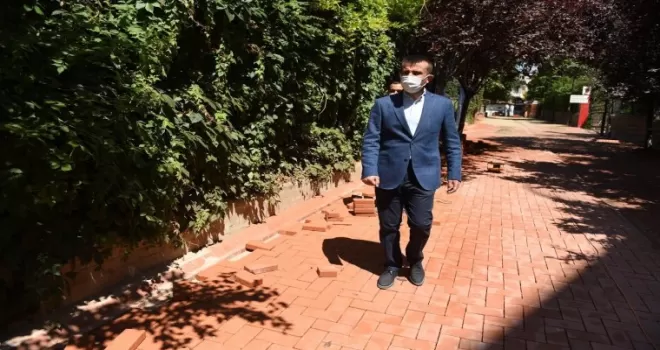 Sarıkadı Sokak yenileniyor
