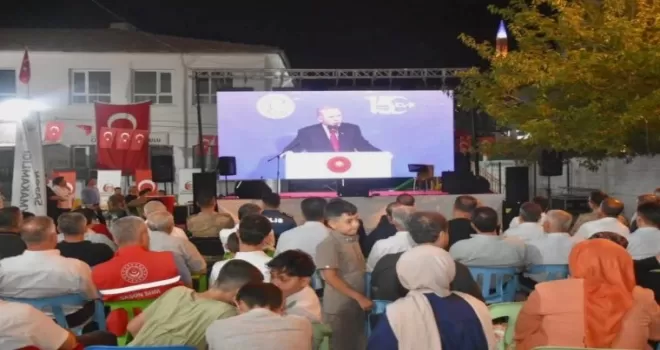 Sason 15 Temmuz’un 10. yılında da meydanlardaydı