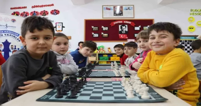 Satranç okul öncesine yayılıyor
