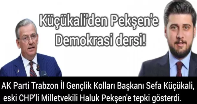 Sefa Küçükali'den Pekşen'e sert tepki!