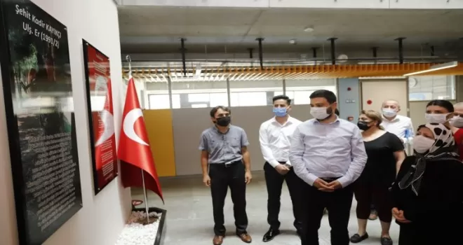 Şehidin ismi okulda yaşatılacak
