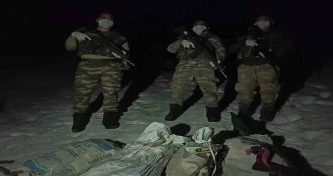 Şemdinli bölgesinde hududu geçmeye çalışan 4 şüpheli yakalandı

