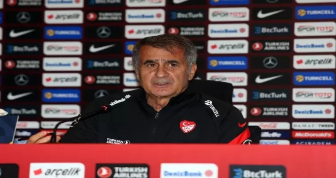 Şenol Güneş: Hedefimiz Dünya Kupası!