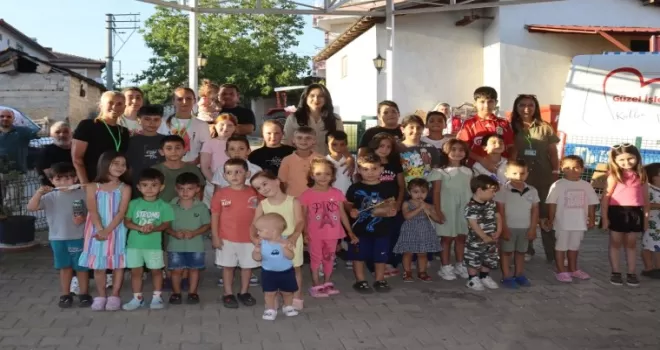 Sepetçi’de ’Köyde Şenlik Var’ ile çocuklar eğlendi