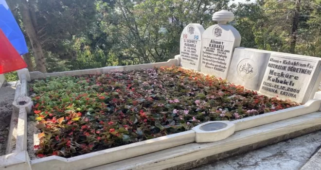 Servet Kabaklı, mezarı başında anıldı